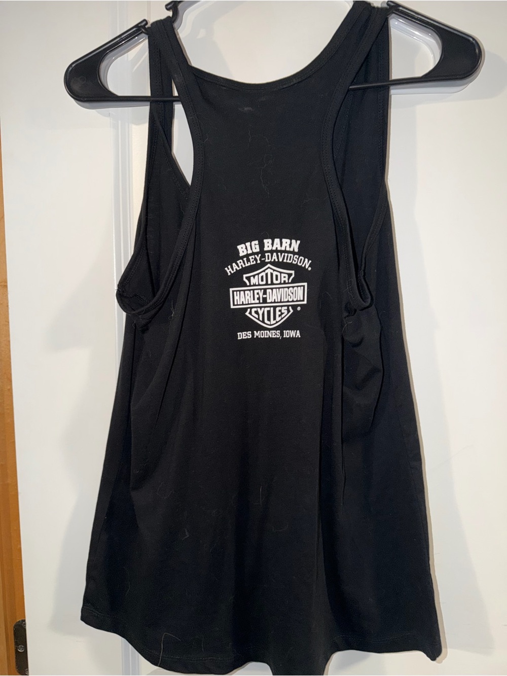 Harley-Davidson Black Tank Top with Mint Script Logo - Picture 2 of 3